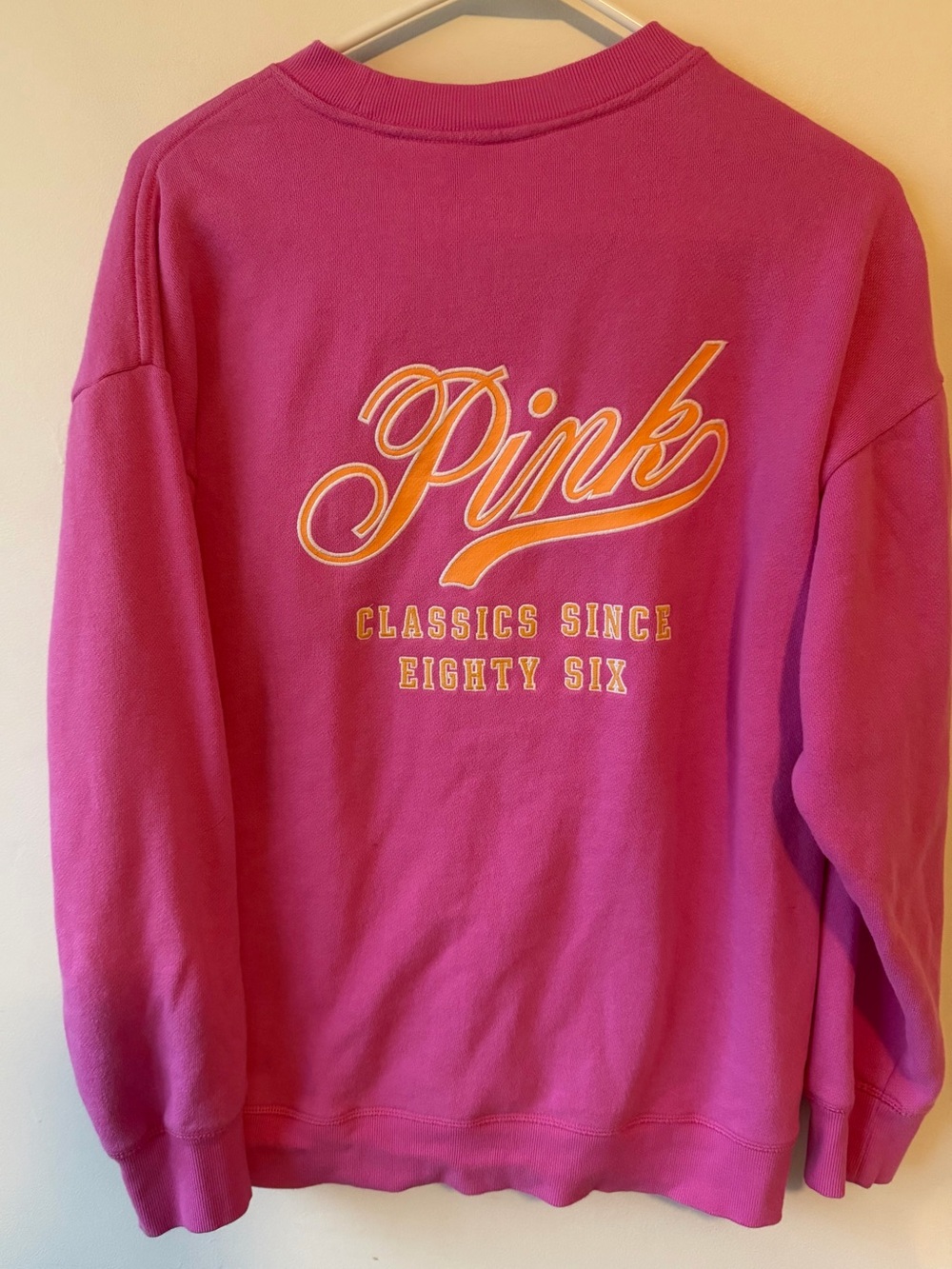 Pink Victoria’s Secret Pink Sweatshirt Oversized S